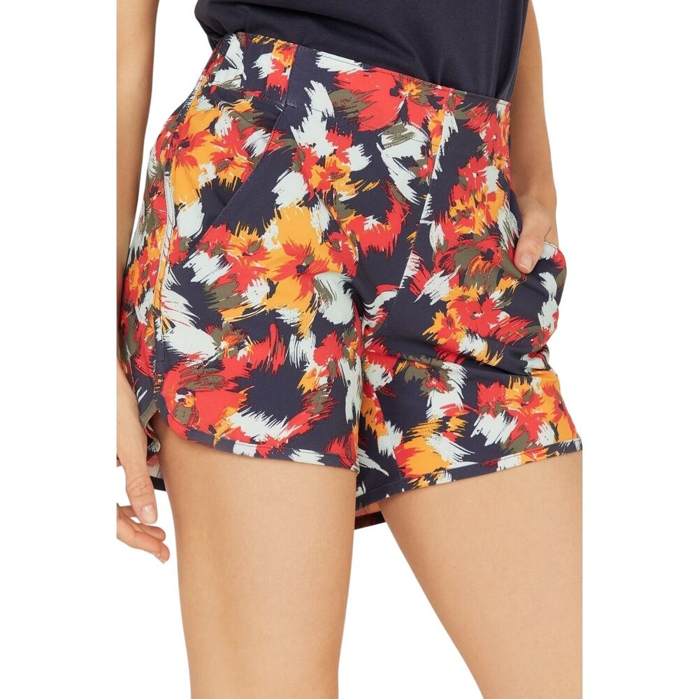 NWT! Columbia Women's Walnut River 5" Stretch Printed Shorts - Size Large - Picture 3 of 8